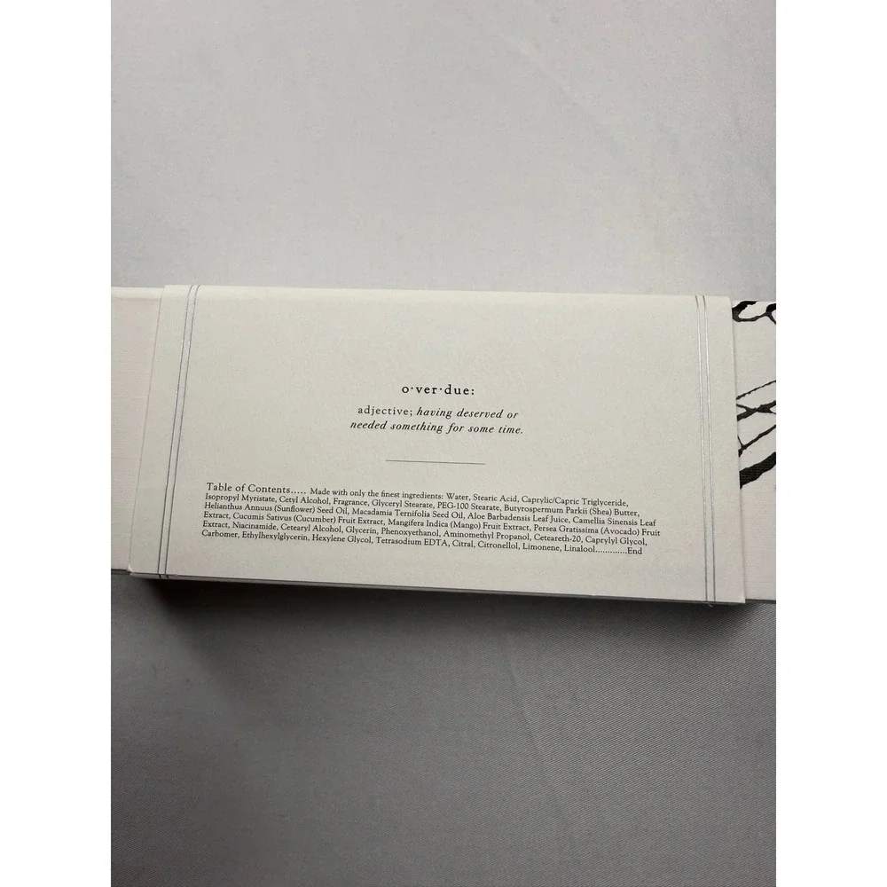 Archive Yet to Be Written Grapefruit Neroli Hand Cream 4 oz NIB